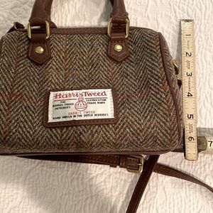 Harris Tweed Purse - Mini Satchel with shoulder strap